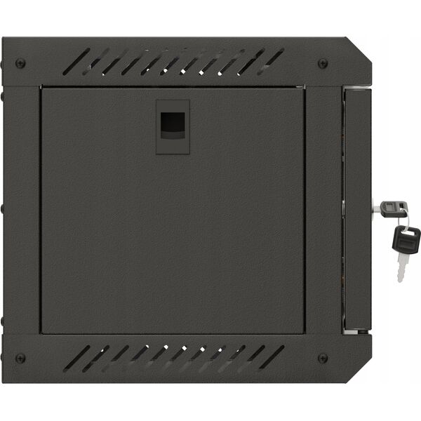 SZAFA INSTALACYJNA RACK WISZĄCA 19" 9U 600X450 SZARA DRZWI PERFOROWANE LANBERG (FLAT PACK)