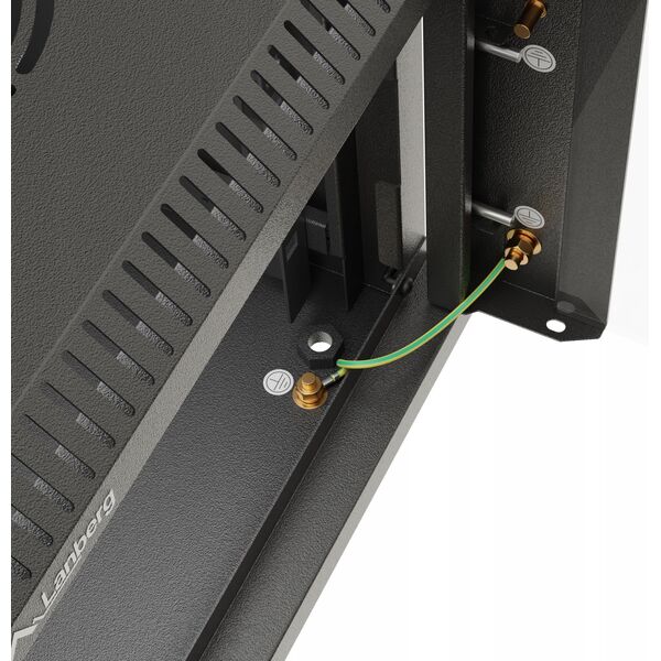 SZAFA INSTALACYJNA RACK WISZĄCA 19" 4U 600X450 SZARA DRZWI PERFOROWANE LANBERG (FLAT PACK)