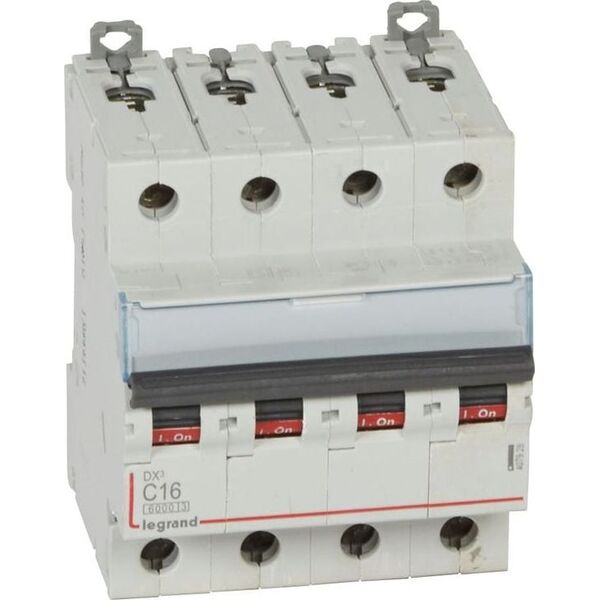 Legrand Wyłącznik nadprądowy 4P C 16A 6kA S304 DX3 407928