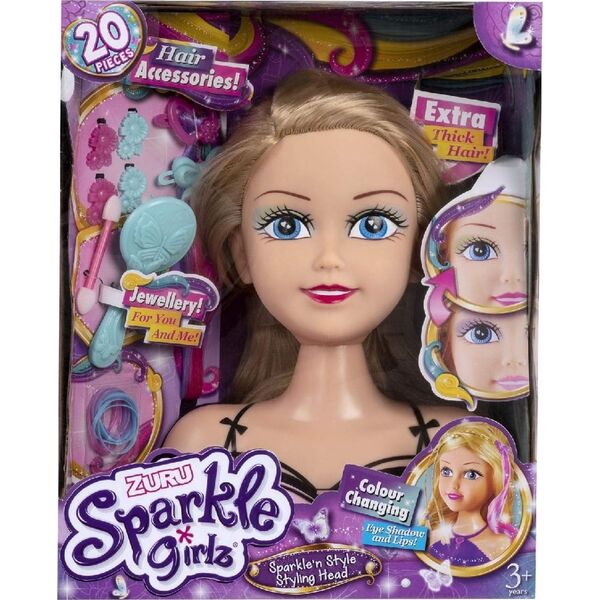 Sparkle Girlz SPARKLE GIRLZ κεφαλή styling με μάτια που αλλάζουν χρώμα, 10029/10097 13764126 193052007407