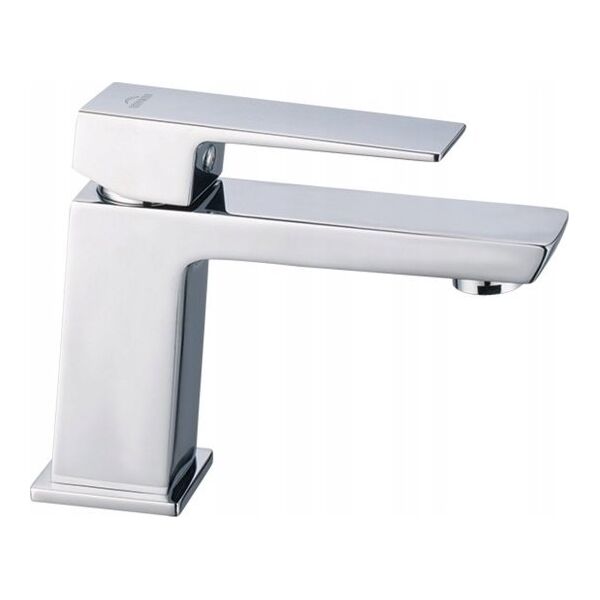 Washbasin faucet INVENA PAROS, low, chrome color