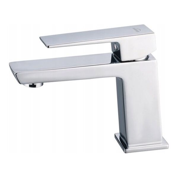 Washbasin faucet INVENA PAROS, low, chrome color