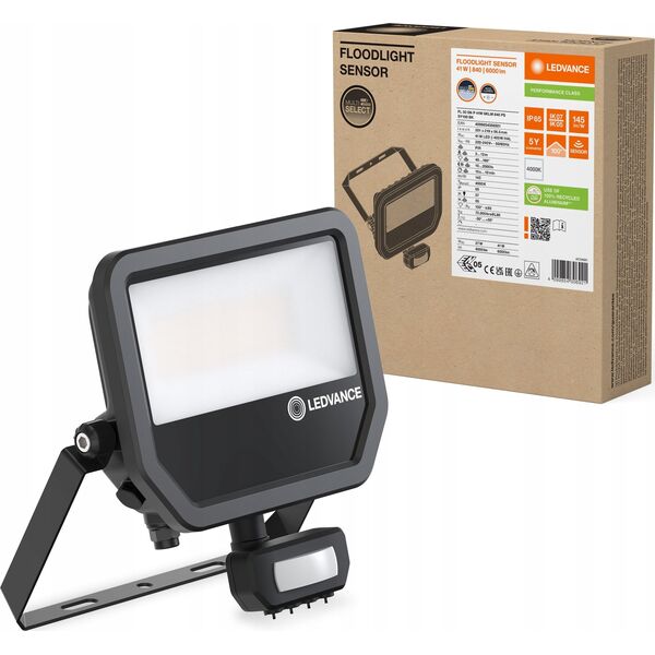 FLOODLIGHT SENSOR 41W 145LM/W IP65