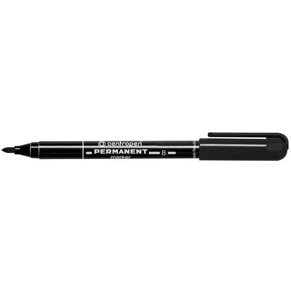 Centropen marker czarny permanentny okrągła końcówka 2,00mm (628360012)