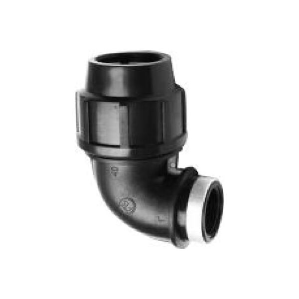 Magnaplast Kolano PE gwint wewnętrzny 40mm x 1" (448406)