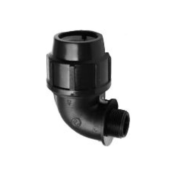 Magnaplast Kolano PE gwint zewnętrzny 40mm x 5/4" (447409)