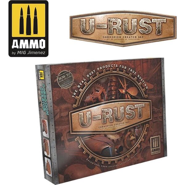 Vallejo Ammo: U-Rust - Corrosion Creator Set 13983517 8432074074601