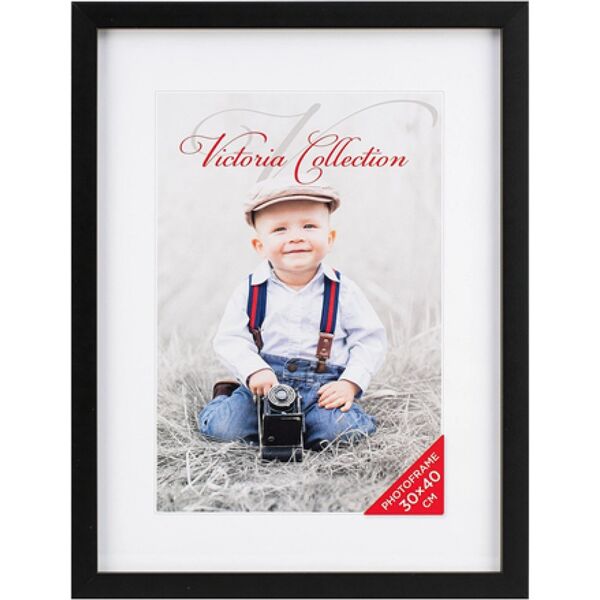 Κορνίζα φωτογραφιών Victoria Collection Cubo 30x40, μαύρο (VF2275) 13991749 4741326214165