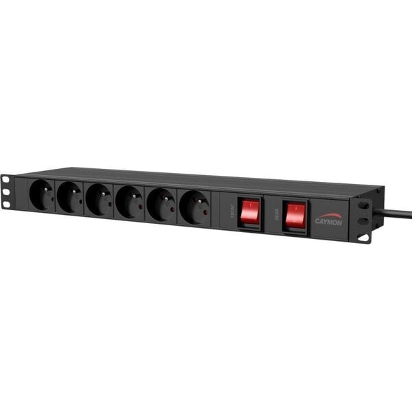 Πολύπριζο Caymon 19" CAYMON PSR269FS/B 14081376 5414795044272