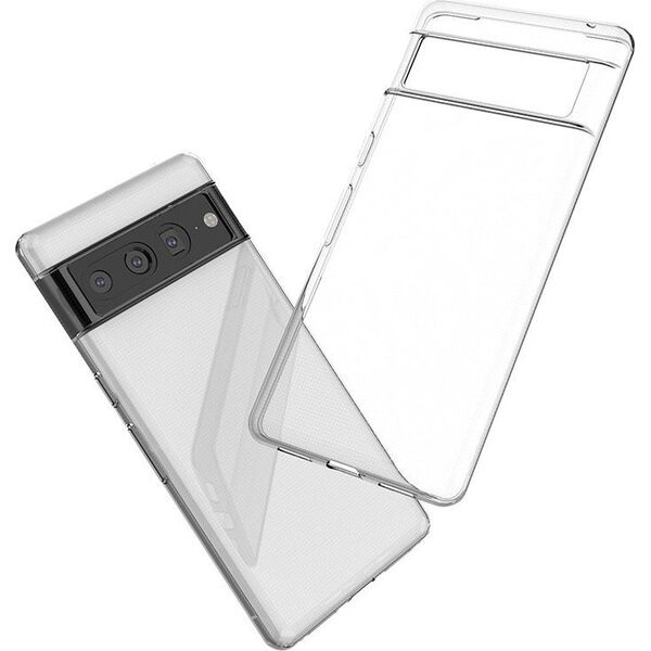 Hurtel Ultra Clear 0.5mm etui Google Pixel 7 Pro żelowy pokrowiec na tył plecki przezroczysty