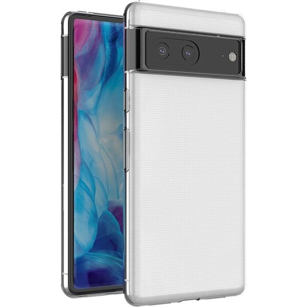 Hurtel Ultra Clear 0.5mm etui Google Pixel 7 żelowy pokrowiec na tył plecki przezroczysty