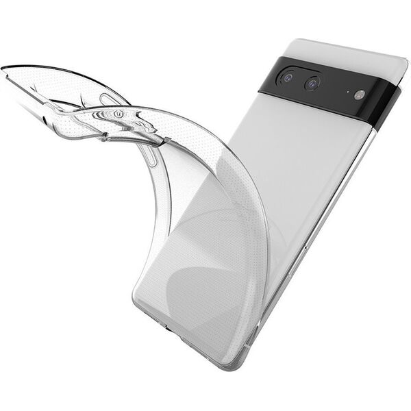 Hurtel ULTRA CLEAR 0.5MM ETUI DO GOOGLE PIXEL 7A CIENKI POKROWIEC PRZEZROCZYSTE