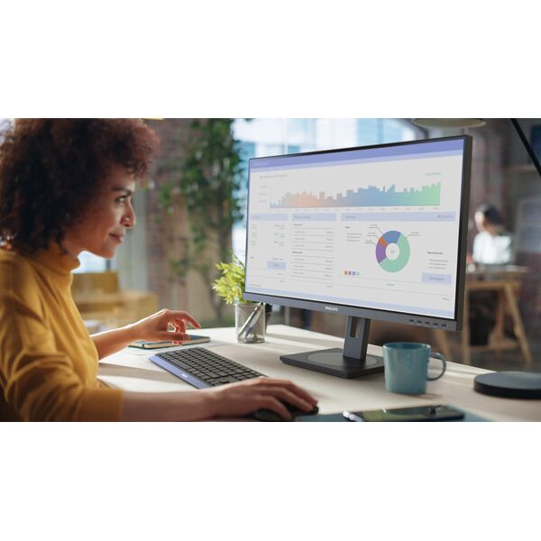 ML Monitor Philips 27" 27B1U3900/00 IPS 4K 60Hz 2xHDMI DP HUB RJ45 głośniki