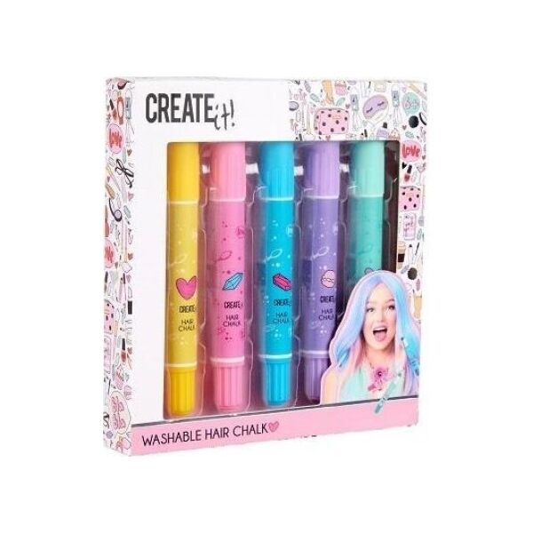 Kreda do włosów 5szt CREATE IT!