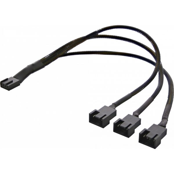 Deltaco DELTACO splitter för PWM-fläktar, 4-pi