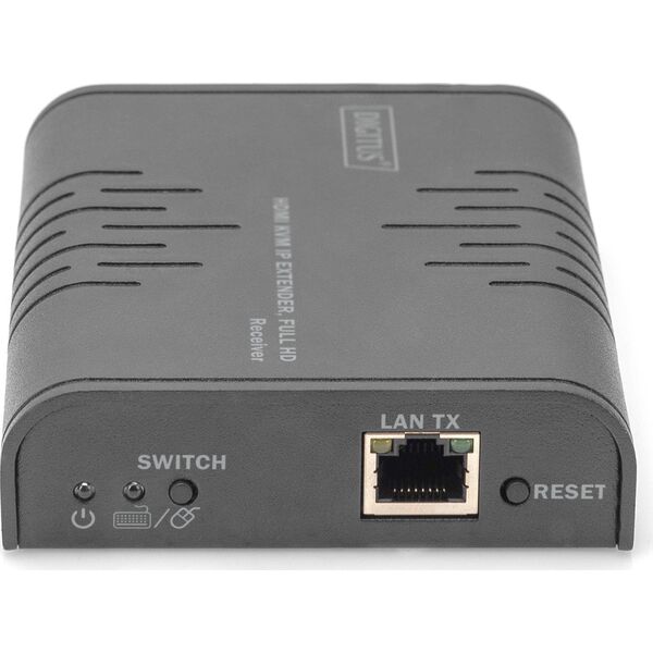 Digitus DIGITUS HDMI KVM IP Extender Δέκτης, Καλώδιο Full HD 1,2m 13435628 4016032490913