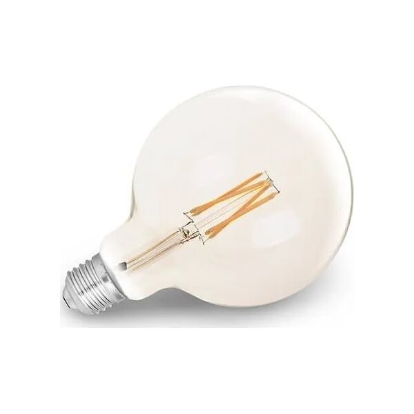 WiZ Wiz Smart Led Bulb White Clear G125 E27 Dimmable, 6,5w-60w Power 13956100 4897104950906