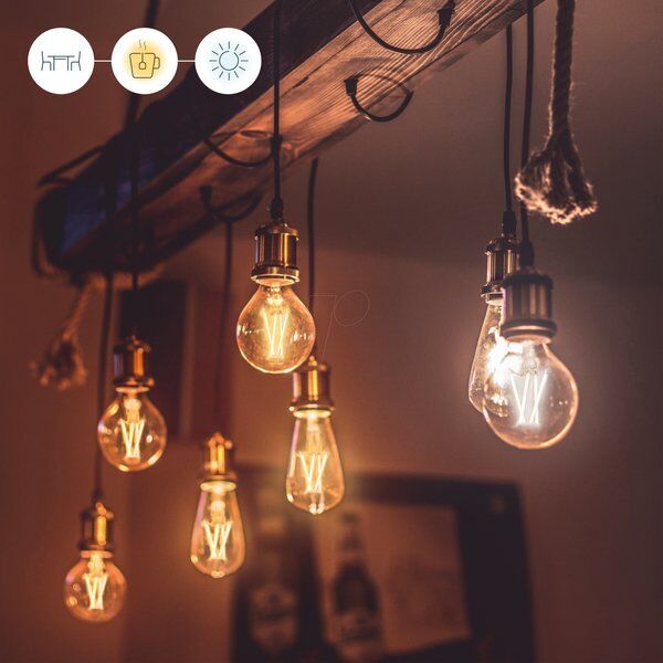 WiZ Wiz Smart Led Bulb Filament G95 E27 Smart Home, Dimmable, 6,5w - 60w 13956112 4897104950890