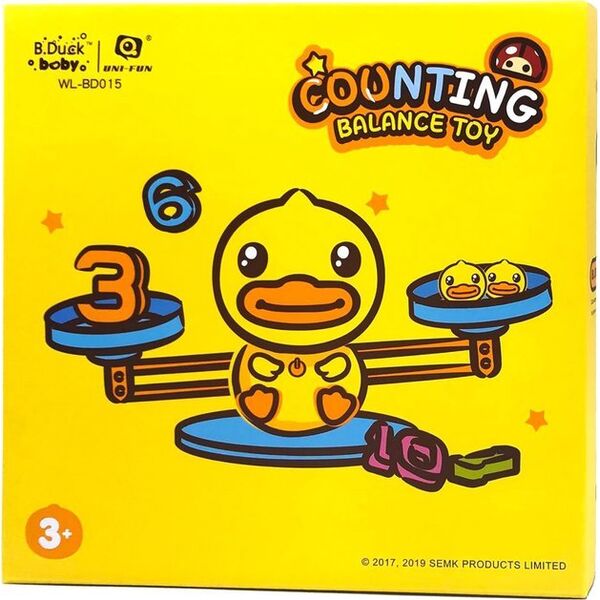 Clementoni B.Duck B Παιχνίδι ισορροπίας μέτρησης πάπιας 13956529 6971266380356