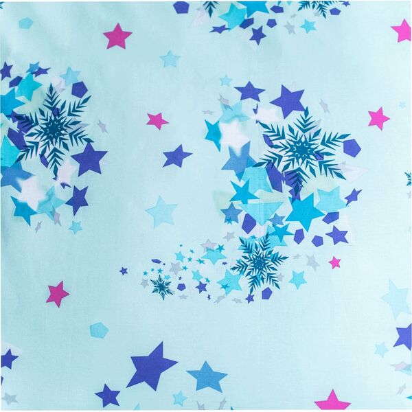 Jerry Fabrics Pościel bawełna 140x200+1p70x90 Kraina Lodu świeci