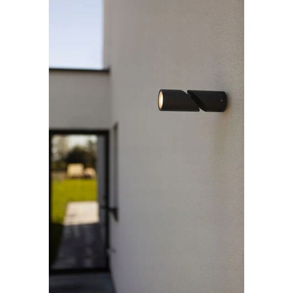Kinkiet Lutec WALL LIGHT TUBON GU10 IP54 DARK GREY