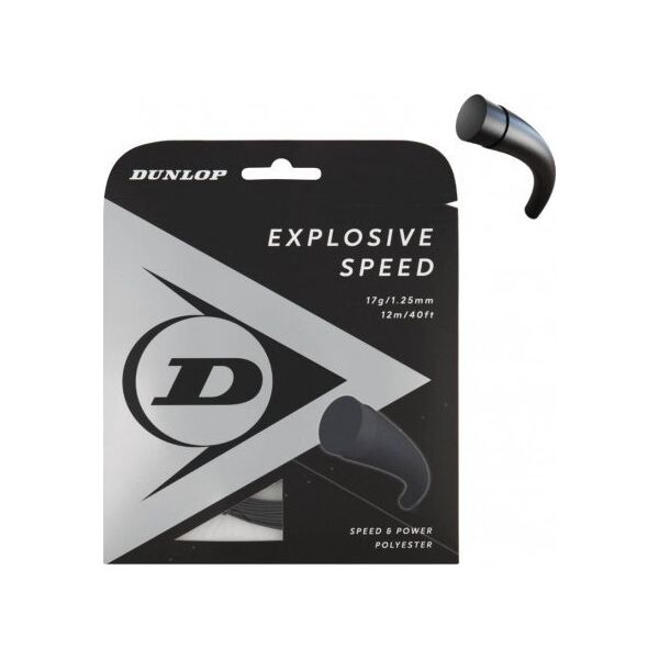 Dunlop Stings για τένις DUNLOP EXPLOSIVE SPEED 1,25mm/17G/12M Μαύρο 13763525 45566174109