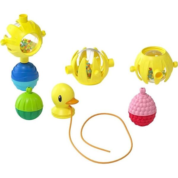Σετ χάντρες Trefl LALABOOM Pull Along Duck, 10 τεμ., BL330 13765419 4897067861820