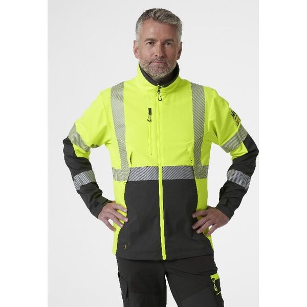 Ανδρικό αντανακλαστικό μπουφάν Helly Hansen HELLY HANSEN ICU BRZ, κίτρινο 2XL 13768019 7040057072295