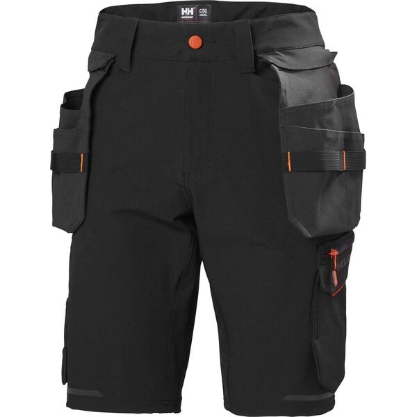 Σορτς Helly Hansen HELLY HANSEN Kensington Construction, μαύρο C54 13768053 7040057076361
