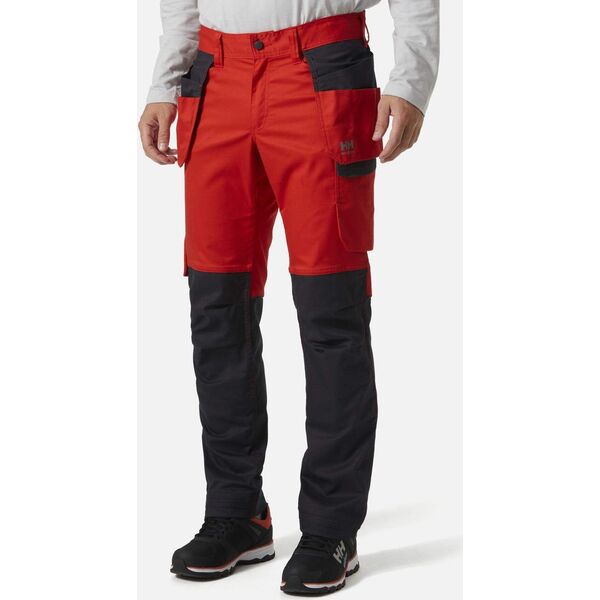 Παντελόνι Helly Hansen Παντελόνι εργασίας HELLY HANSEN Manchester, κόκκινο C58 13768169 7040058044840