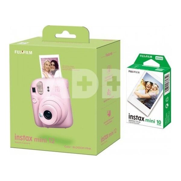 Ψηφιακή κάμερα Fujifilm Fujifilm Instax Mini 12, ροζ άνθη + φιλμ 13927234 4741326405280