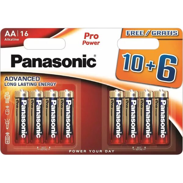 Μπαταρία Panasonic Panasonic Pro Power LR6PPG/16B 10+6 τεμ 13927381 5410853058960