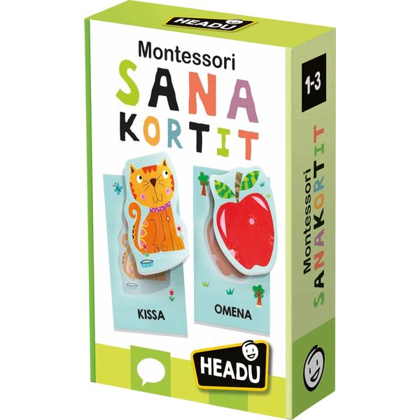 Headu HEADU Montessori Baby Flashcards (Στη φινλανδική γλώσσα.) 13943413 8057592353078