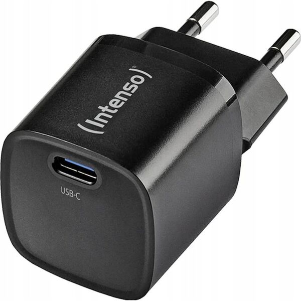 Intenso Power Adapter W30C² GaN black 1x USB-C 30W