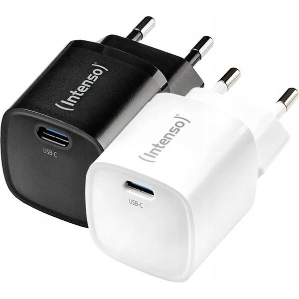 Intenso Power Adapter W30C² GaN black 1x USB-C 30W