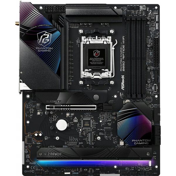 Płyta główna B850 Phantom Gaming Riptide WiFi AM5 4DDR5 ATX