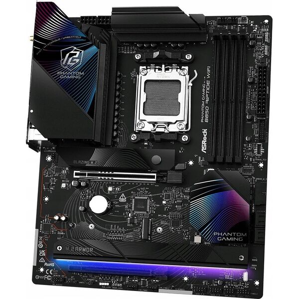 Płyta główna B850 Phantom Gaming Riptide WiFi AM5 4DDR5 ATX
