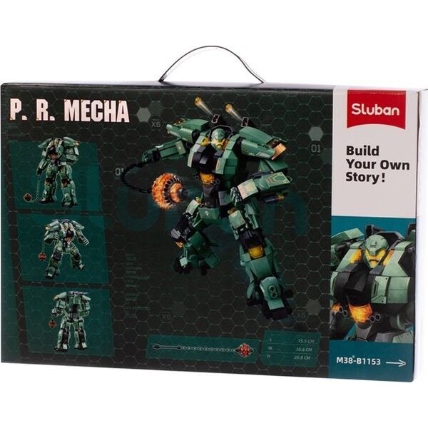 Sluban CONSTRUCT MECHA ROBOT 542PCS M38-B1153 13554965 6938242960131