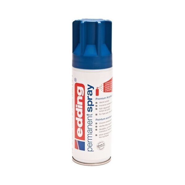 Edding Edding Permanent Spray, 200 ml, Μπλε, Ματ, κουτί Σπρέι 13666625 4004764956609