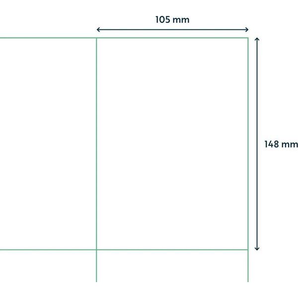 Λήψη ετικέτας A4 105x148 mm. 4 ετικέτες 13689003 5715063362440