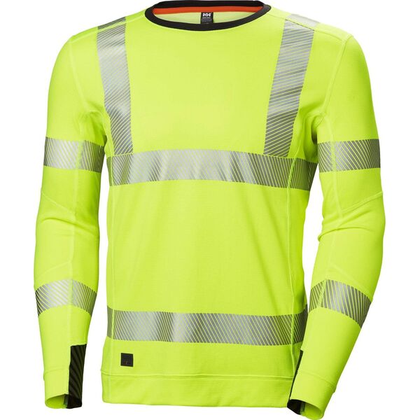 Helly Hansen Reflective T-shirt HELLY HANSEN ICU Lifa Active Crewneck, κίτρινο M 13831810 7040060000000