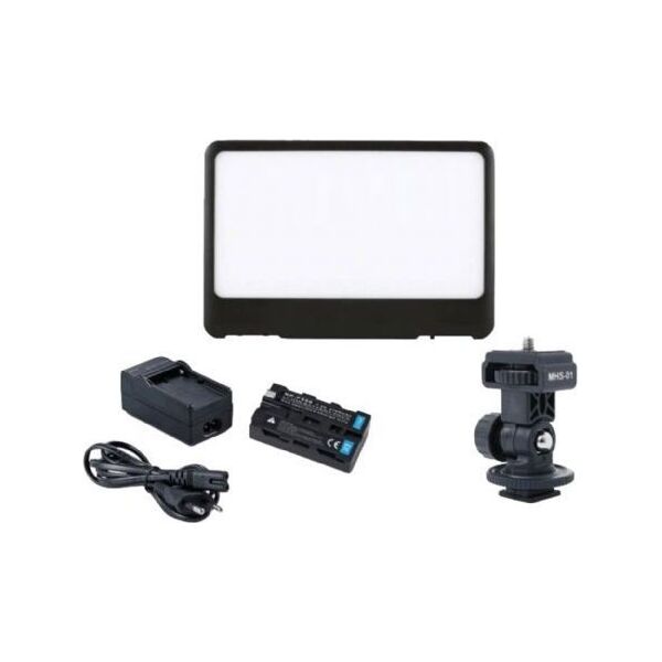 Falcon Eye φωτιστικό στούντιο Falcon Eyes Soft σετ λαμπτήρων LED + μπαταρία DV-80SL-K2 13927566 8718127076021
