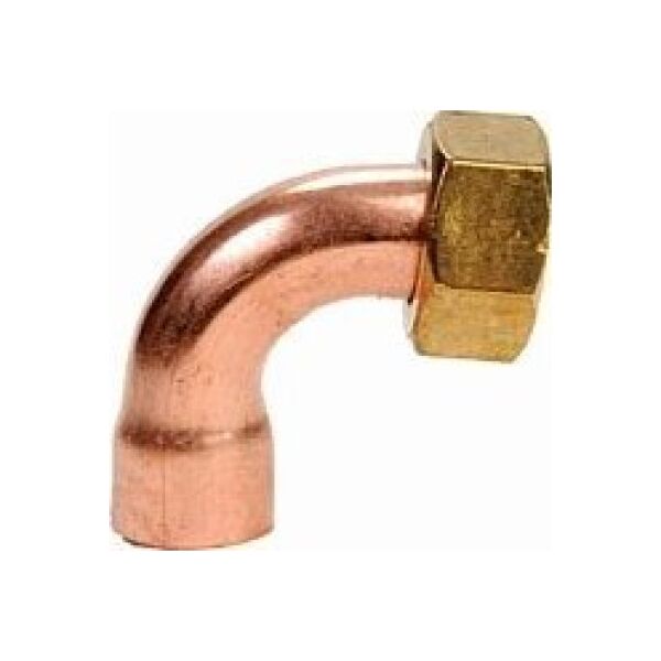 Conex COPPER LUK 90 ΜΕ ΚΟΡΥΦΟ. ΣΦΡΑΓΙΔΑ. 22Χ3/4 25/100 13944390 4011860046806