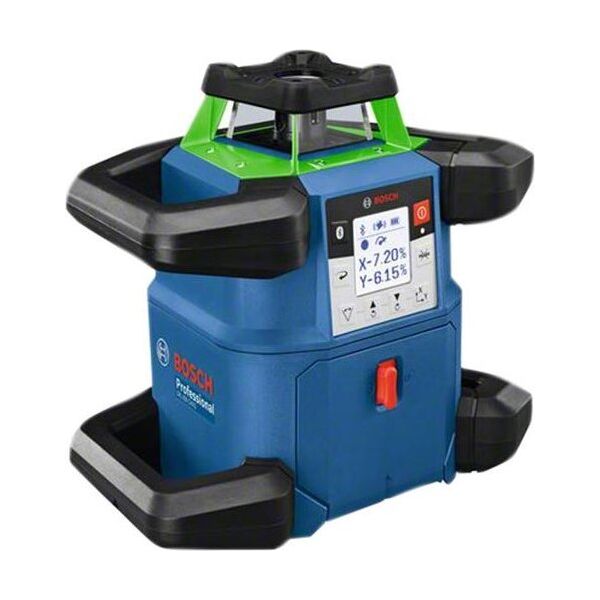 Bosch Bosch ασύρματο περιστρεφόμενο λέιζερ GRL 650 CVHG Professional, 18 βολτ (μπλε, χωρίς μπαταρία και φορτιστή, πράσινη γραμμή λέιζερ, σε L-BOXX) 13974090 4059952648408