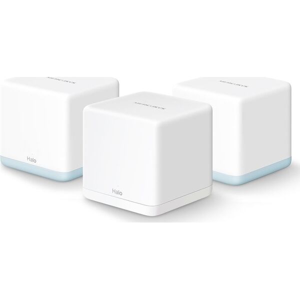 TP-Link Mercusys Halo H1200G router (3-pack) AC1200 Mesh-System Wi-Fi 14182298 6957939001780