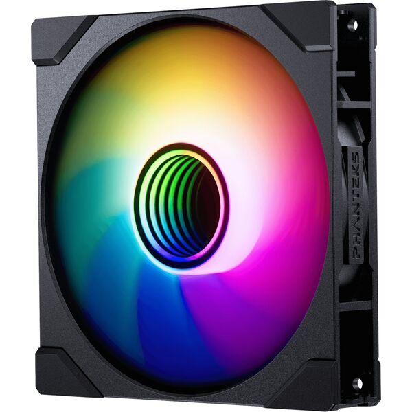 PHANTEKS M25 Gen2 PWM D-RGB Lüfter - Reverse Blade, 140mm, schwarz