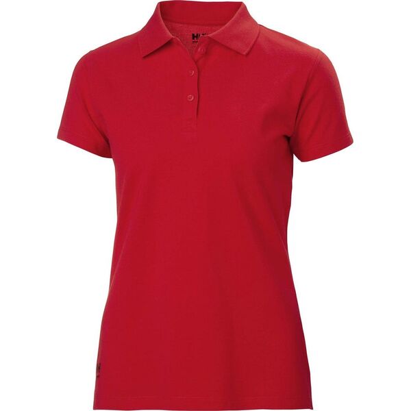 Helly Hansen Γυναικείο T-shirt HELLY HANSEN Manchester Polo, κόκκινο XS 13768153 7040058050070