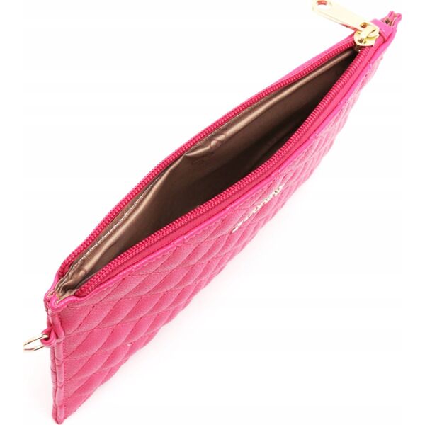 Guess Guess, Holdall, Eco Leather, Handbag, Quilted Effect And Cuff, Fucshia, 23 x 15 x 1.5 cm For Women