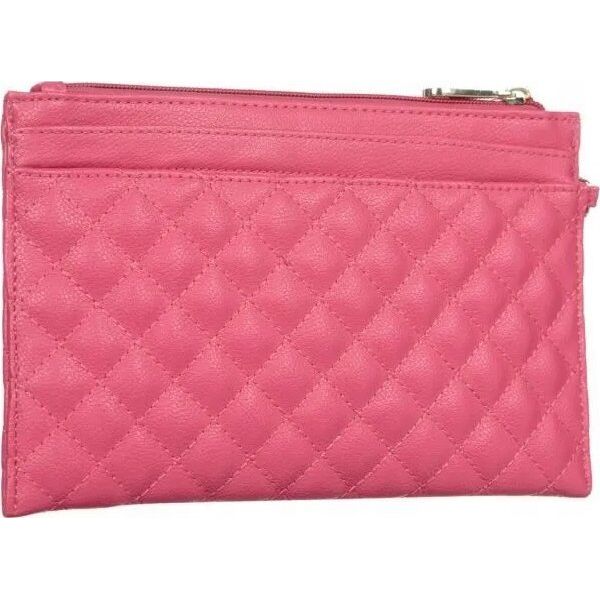 Guess Guess, Holdall, Eco Leather, Handbag, Quilted Effect And Cuff, Fucshia, 23 x 15 x 1.5 cm For Women