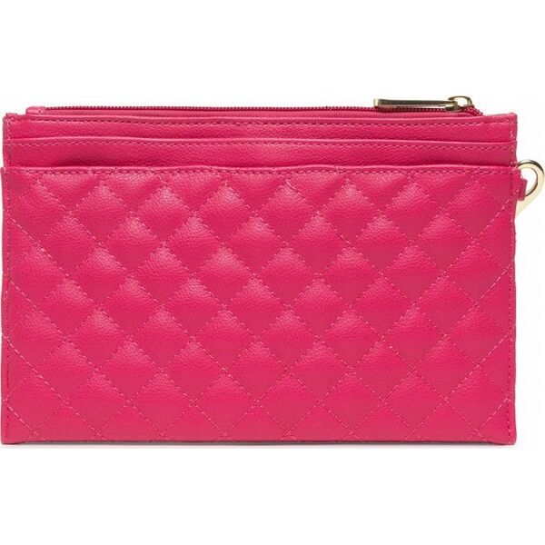 Guess Guess, Holdall, Eco Leather, Handbag, Quilted Effect And Cuff, Fucshia, 23 x 15 x 1.5 cm For Women